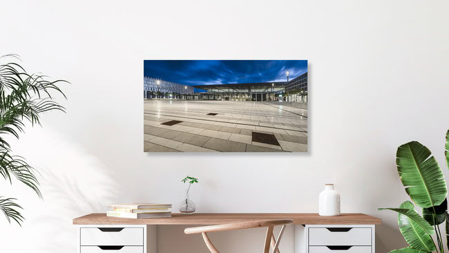 Flughafen BER Schönefeld, Deutschland – Fotokunst von Ronny Behnert als Poster oder Acrylglasbild