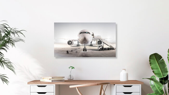 WhitePlane, Germany – wall art by Inflight Galerie as Poster or Acrylic Glass Print