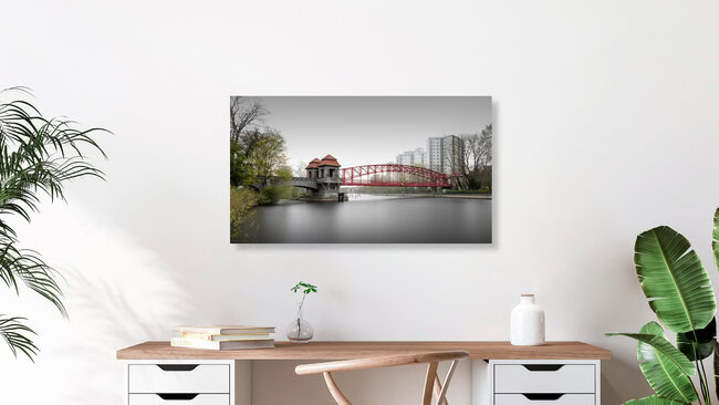 Sechserbrücke | Berlin, Deutschland – Fotokunst von Ronny Behnert als Poster oder Acrylglasbild