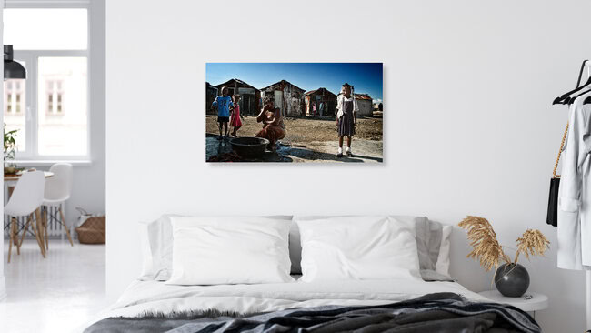 Ti Ayiti in Port-au-Prince, Haiti – Fotokunst von Frank Domahs als Poster oder Acrylglasbild