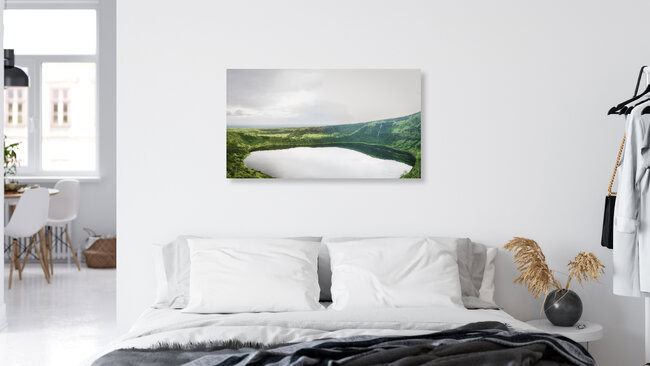Panorama Katwe explosion crater Queen Elisabeth National Park Uganda, Uganda – wall art by Dennis Wehrmann as Poster or Acrylic Glass Print