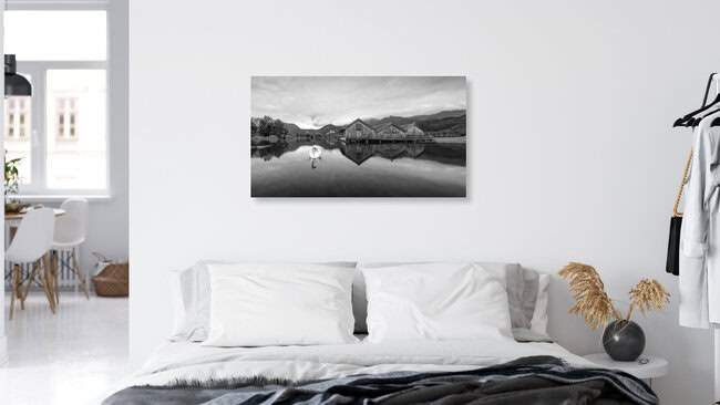 Kochel am See, Deutschland – Fotokunst von Christian Janik als Poster oder Acrylglasbild