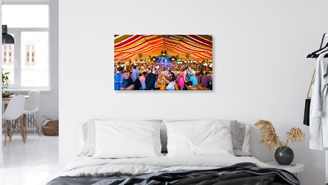 Fun Fair Cannstatter Wasen, Germany – wall art by Christoph Kalck as Poster or Acrylic Glass Print