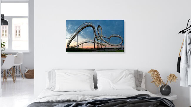 Tiger & Turtle – Magic Mountain, Deutschland – Fotokunst von Volker Benksch als Poster oder Acrylglasbild