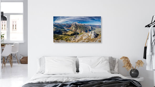Der Watzmann, Deutschland – Fotokunst von Markus Van Hauten als Poster oder Acrylglasbild