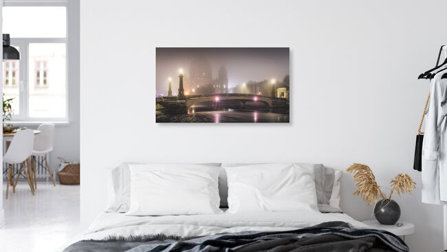 Foggy Berlin Cathedral, Germany – wall art by Ronny Behnert as Poster or Acrylic Glass Print