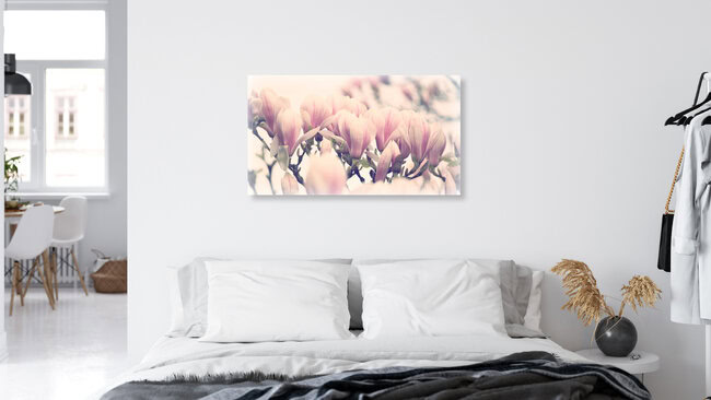 Romantic Magnolia, Germany – wall art by Julia Delgado as Poster or Acrylic Glass Print