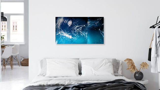 'DeepBlue' – Wall Art by Fabrizio Mannucci as Poster or Acrylic Glass Print