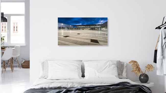 Flughafen BER Schönefeld, Deutschland – Fotokunst von Ronny Behnert als Poster oder Acrylglasbild