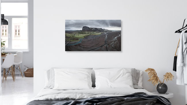 Iceland's rough landscape, Iceland Posters – wall art by Roman Huber as Poster or Acrylic Glass Print