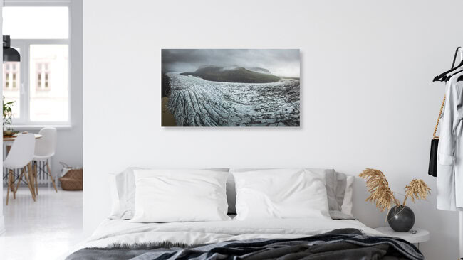 Glacier tongue in Iceland, Iceland Posters – wall art by Roman Huber as Poster or Acrylic Glass Print