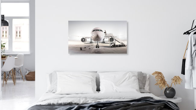 WhitePlane, Germany – wall art by Inflight Galerie as Poster or Acrylic Glass Print