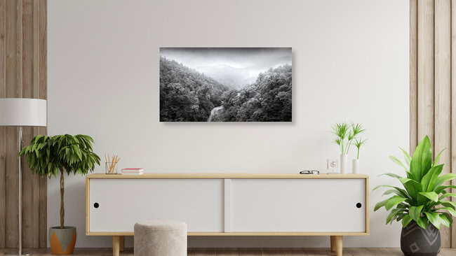 Verborgene Landschaft, Aserbaidschan – Fotokunst von Tillmann Konrad als Poster oder Acrylglasbild