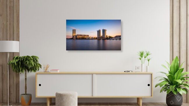 Osthafen Berlin, Deutschland – Fotokunst von Vladan Radivojac als Poster oder Acrylglasbild