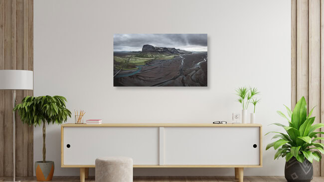 Iceland's rough landscape, Iceland Posters – wall art by Roman Huber as Poster or Acrylic Glass Print