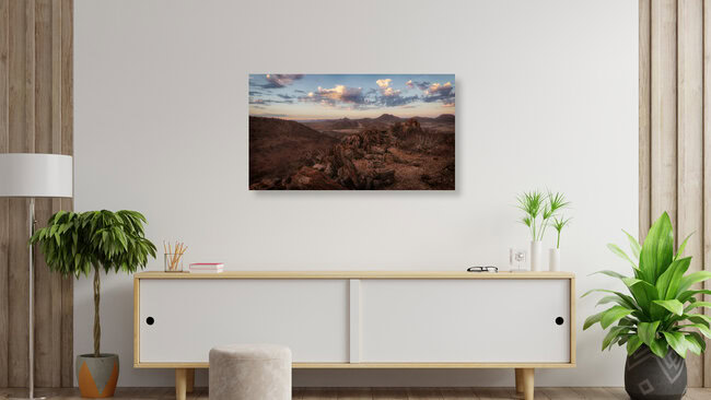 The infinite vastness of the Kaokoveld in Namibia, Namibia – wall art by Dennis Wehrmann as Poster or Acrylic Glass Print