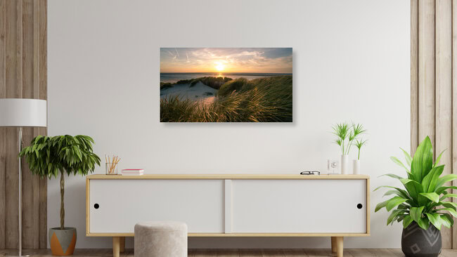 Dune view at the North Sea, Germany – wall art by Philipp Behncke as Poster or Acrylic Glass Print