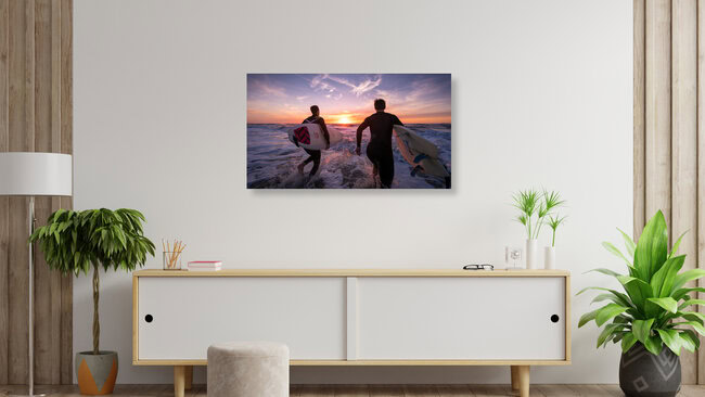 Surfing Adventures, Germany – wall art by Philipp Behncke as Poster or Acrylic Glass Print
