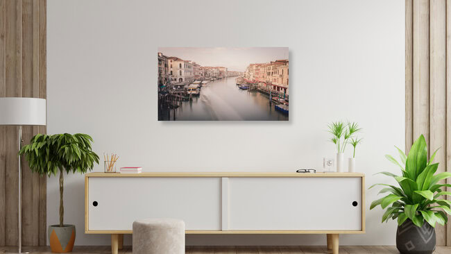 Sunrise  Venice Rialto Bridge, Italy – wall art by Dennis Wehrmann as Poster or Acrylic Glass Print