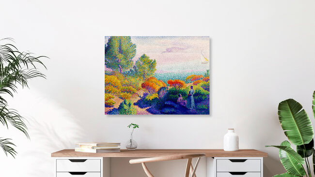 'Henri-Edmond Cross: Two Women by the Shore' – Wall Art by Art Classics as Poster or Acrylic Glass Print