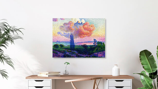 'Henri-Edmond Cross: The Pink Cloud' – Wall Art by Art Classics as Poster or Acrylic Glass Print