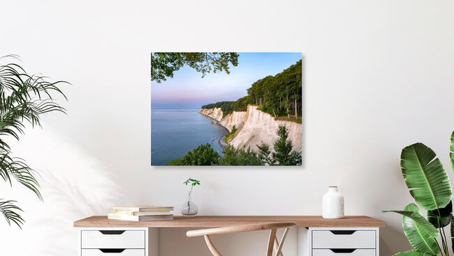 Kreidefelsen auf Rügen, Deutschland – Fotokunst von Jan Becke als Poster oder Acrylglasbild
