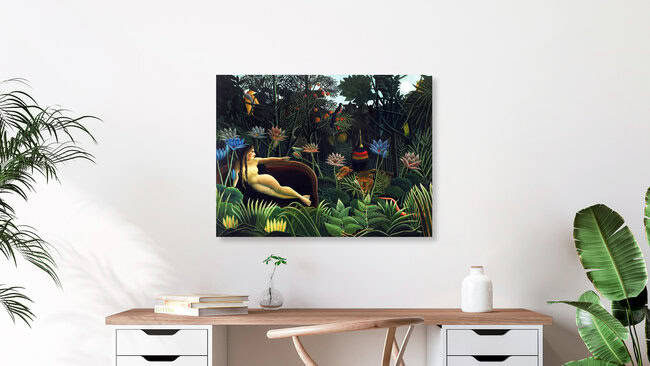 Wandbild 'Henri Rousseau: Der Traum' – Kunst von Art Classics als Poster oder Acrylglasbild