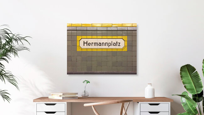Hermannplatz, Deutschland – Fotokunst von Claudio Galamini als Poster oder Acrylglasbild
