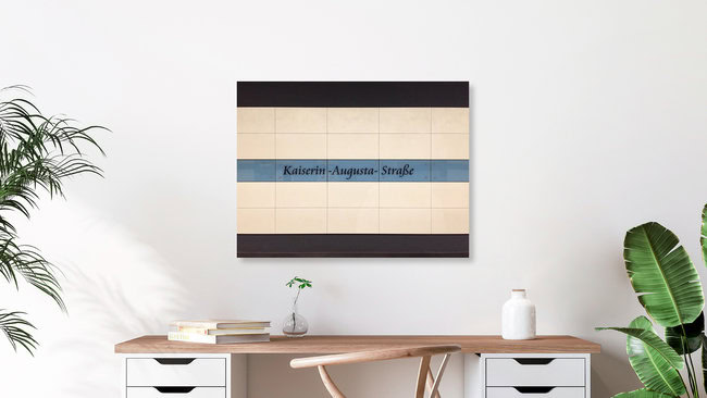 Kaiserin-Augusta-Straße, Germany – wall art by Claudio Galamini as Poster or Acrylic Glass Print