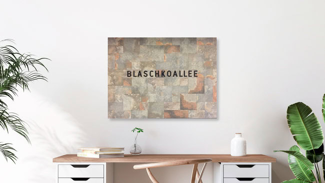 Blaschkoallee, Germany – wall art by Claudio Galamini as Poster or Acrylic Glass Print