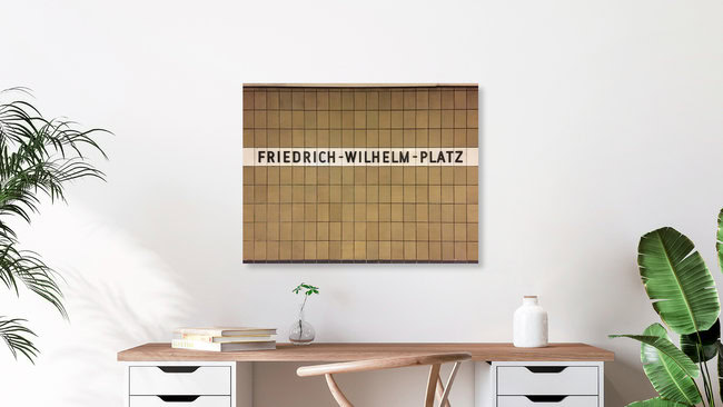 Friedrich-Wilhelm-Platz, Germany – wall art by Claudio Galamini as Poster or Acrylic Glass Print