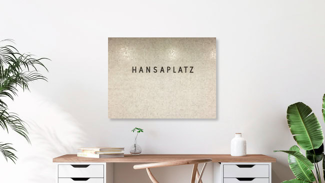 Hansaplatz, Germany – wall art by Claudio Galamini as Poster or Acrylic Glass Print