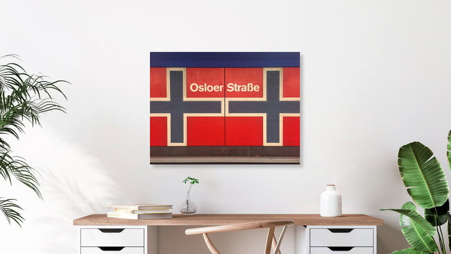 Osloer Straße, Germany – wall art by Claudio Galamini as Poster or Acrylic Glass Print