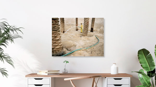 wassersprenger, Vereinigte Arabische Emirate – Fotokunst von Florian Büttner als Poster oder Acrylglasbild