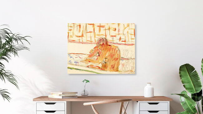 Wandbild 'Kvinde i badekar von Pierre Bonnard' – Kunst von Art Classics als Poster oder Acrylglasbild