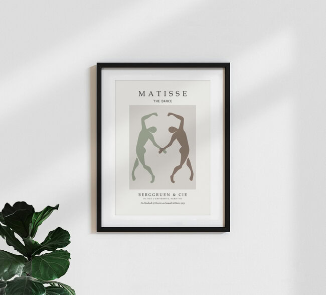 'Matisse - The Dance green-beige' – Wall Art by Art Classics as Poster or Acrylic Glass Print