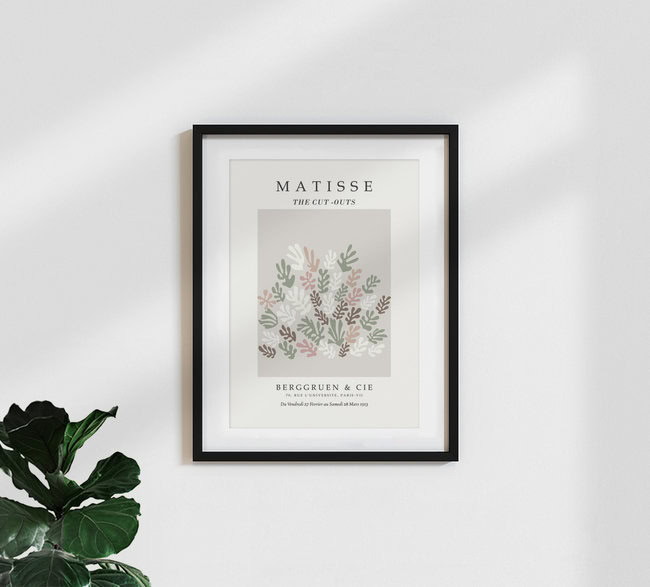 Wandbild 'The Cut-Outs Henri Matisse Poster' – Kunst von Art Classics als Poster oder Acrylglasbild