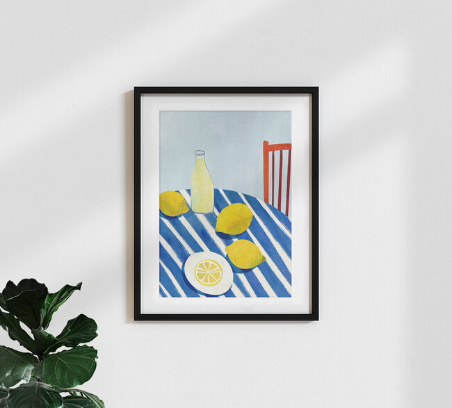 'Lemonade' – Wall Art by Henry Rivers as Poster or Acrylic Glass Print