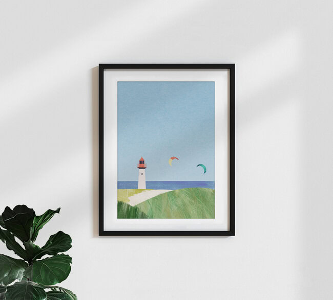 'Sylt' – Wall Art by Henry Rivers as Poster or Acrylic Glass Print