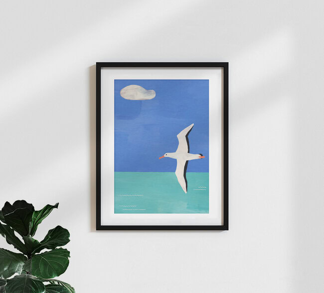 'Albatross' – Wall Art by Henry Rivers as Poster or Acrylic Glass Print