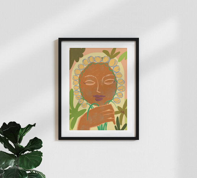 Wandbild 'Grow Well' – Kunst von Arty Guava als Poster oder Acrylglasbild