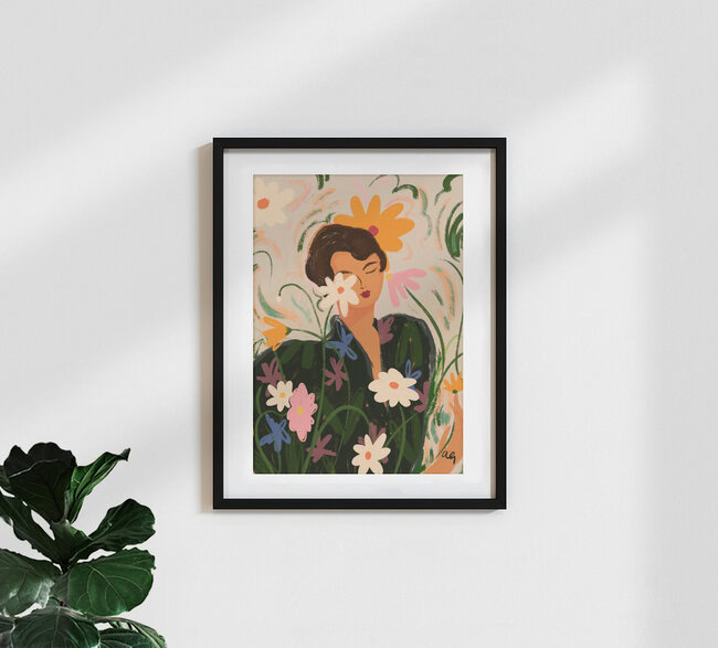 Wandbild 'Fragrance of Springtime' – Kunst von Arty Guava als Poster oder Acrylglasbild