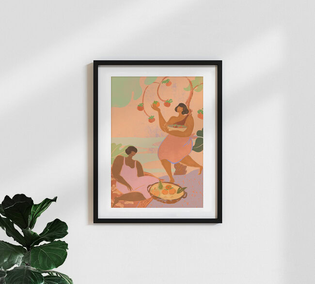 Wandbild 'Autumn' – Kunst von Arty Guava als Poster oder Acrylglasbild