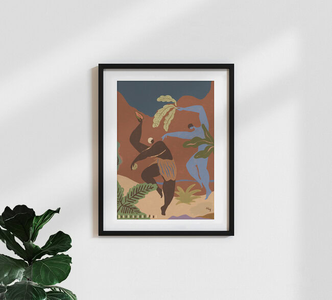 Wandbild 'Wild Rhythm' – Kunst von Arty Guava als Poster oder Acrylglasbild