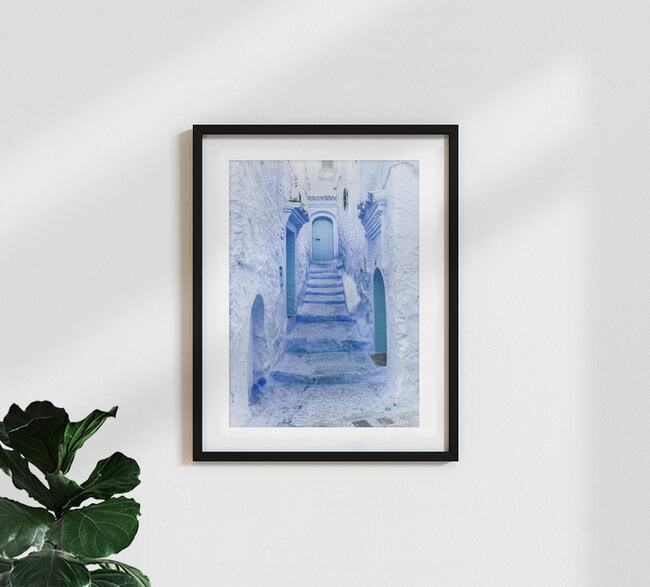Chefchaouen, Marokko – Fotokunst von Timo Keitel als Poster oder Acrylglasbild
