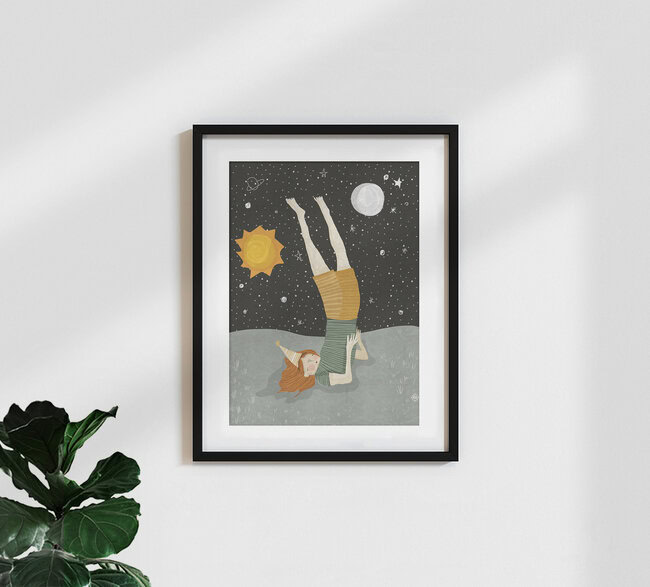 Wandbild 'CELEBRATE' – Kunst von Amalia Restrepo als Poster oder Acrylglasbild