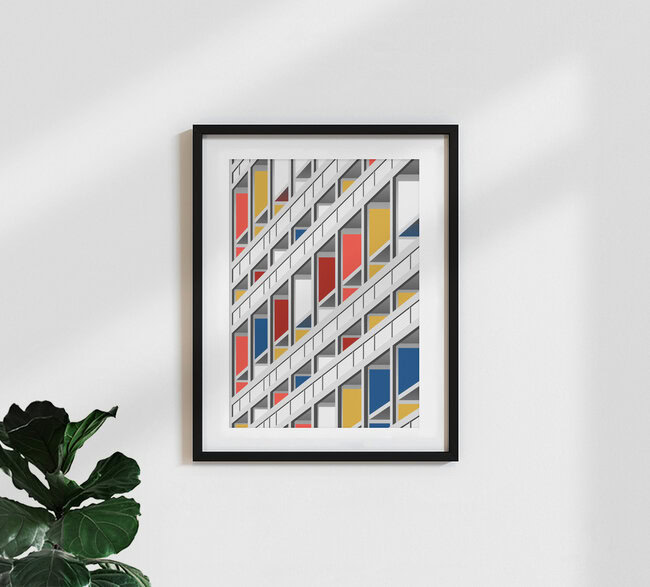 Bauhaus, Deutschland – Fotokunst von Sabrina Ziegenhorn als Poster oder Acrylglasbild