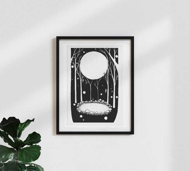 Wandbild 'Fairy Ring' – Kunst von Katherine Blower als Poster oder Acrylglasbild