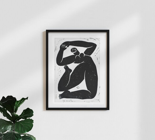 Wandbild 'choregraphic character 3' – Kunst von My Name Is Cépé als Poster oder Acrylglasbild