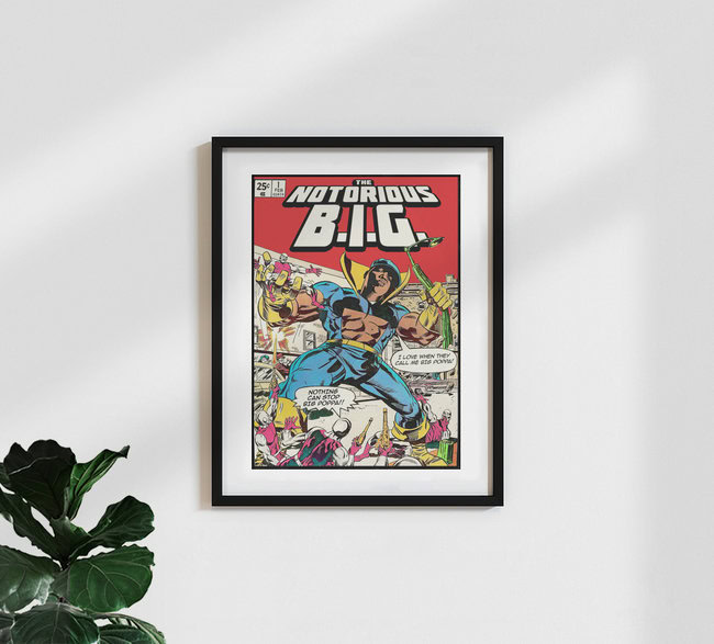 'B.I.G.' – Wall Art by David Redon as Poster or Acrylic Glass Print